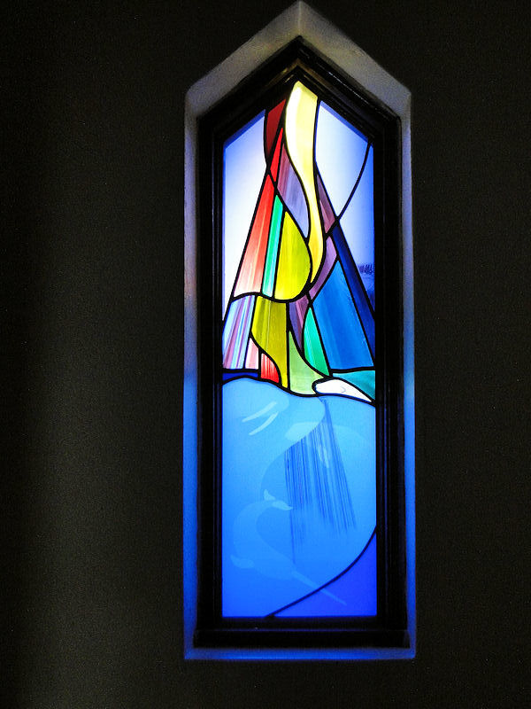 Ray and Shirley's Photo Library Stained Glass Window Nova Scotia trip.